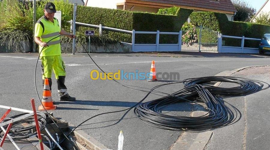 Soudure et mesures fibre optique 