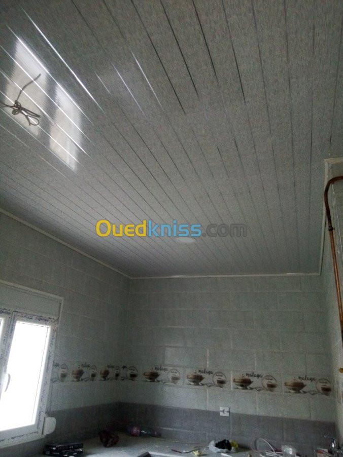 Faux plafond pvc