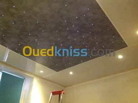 بيع و تركيب faux plafond PVC