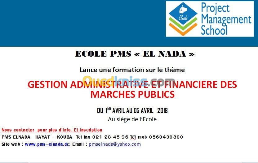 Ecole de formationMsprojet management 