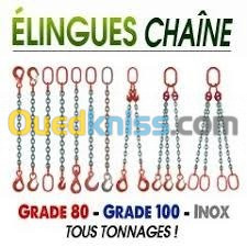 fabrication des élingues