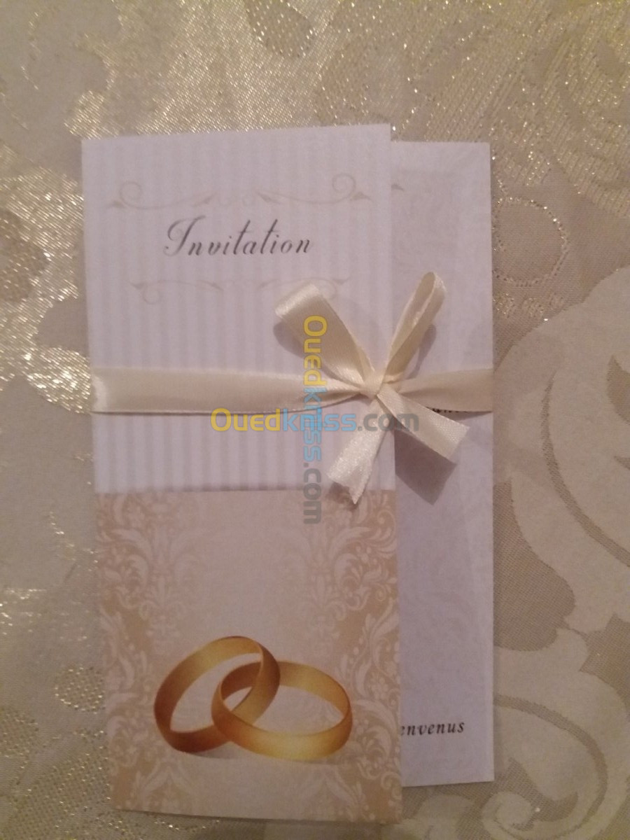 CARTE D'INVITATIONS 