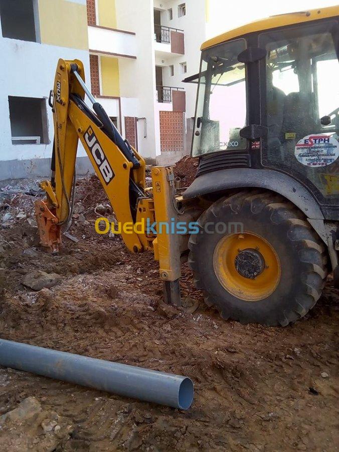 travaux terrassement et  demolition 