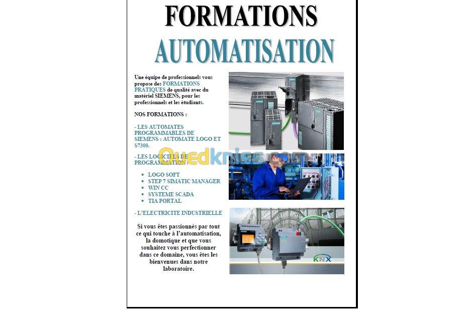 FORMATION AUTOMATES PROGRAMMABLES