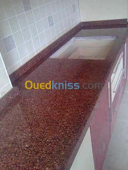 Fabrication en polygranite