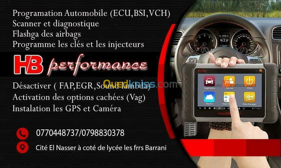 programmation et scanner automobile