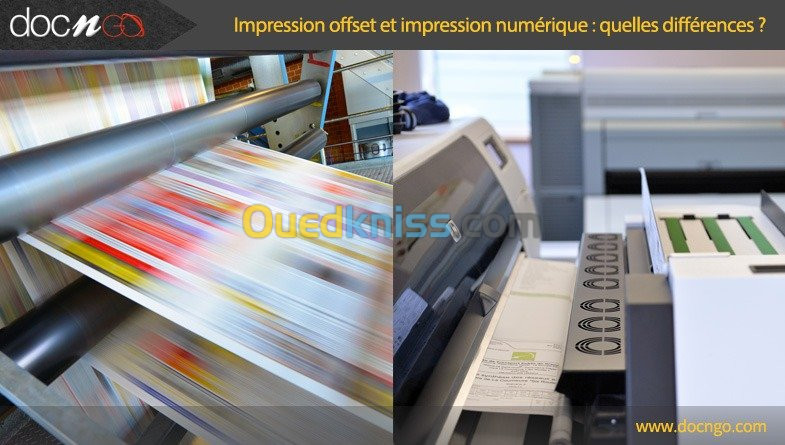 Impression offset et numérique