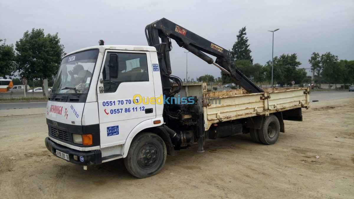 Camion grue Transport