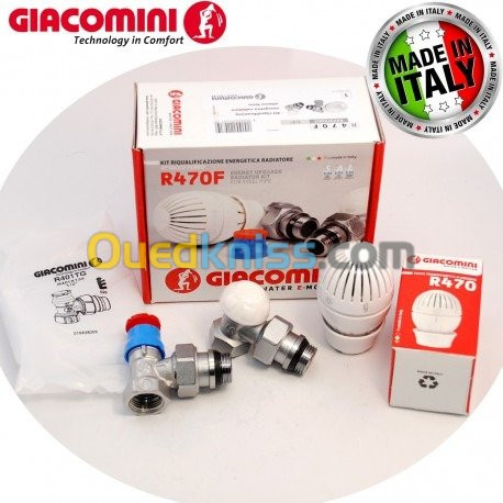 KIT GIACOMINI R470F AVEC TÊTE THERMOST