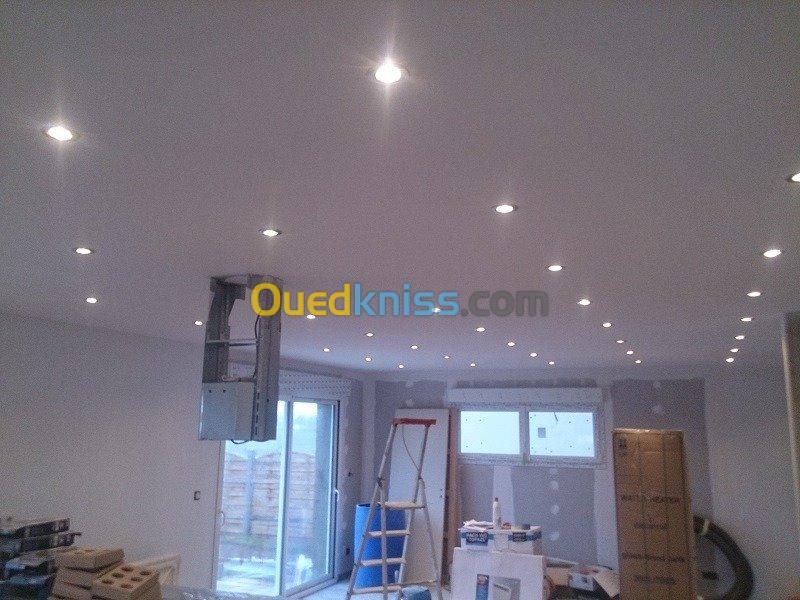 Electricité batiment  et LED SPOT