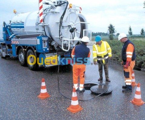 Nettoyage assainissement débouchage 