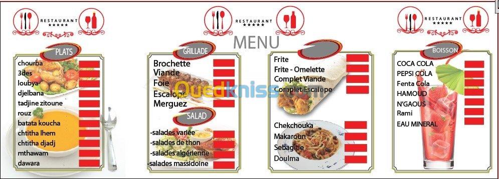 Conception et impression et decoupe fo