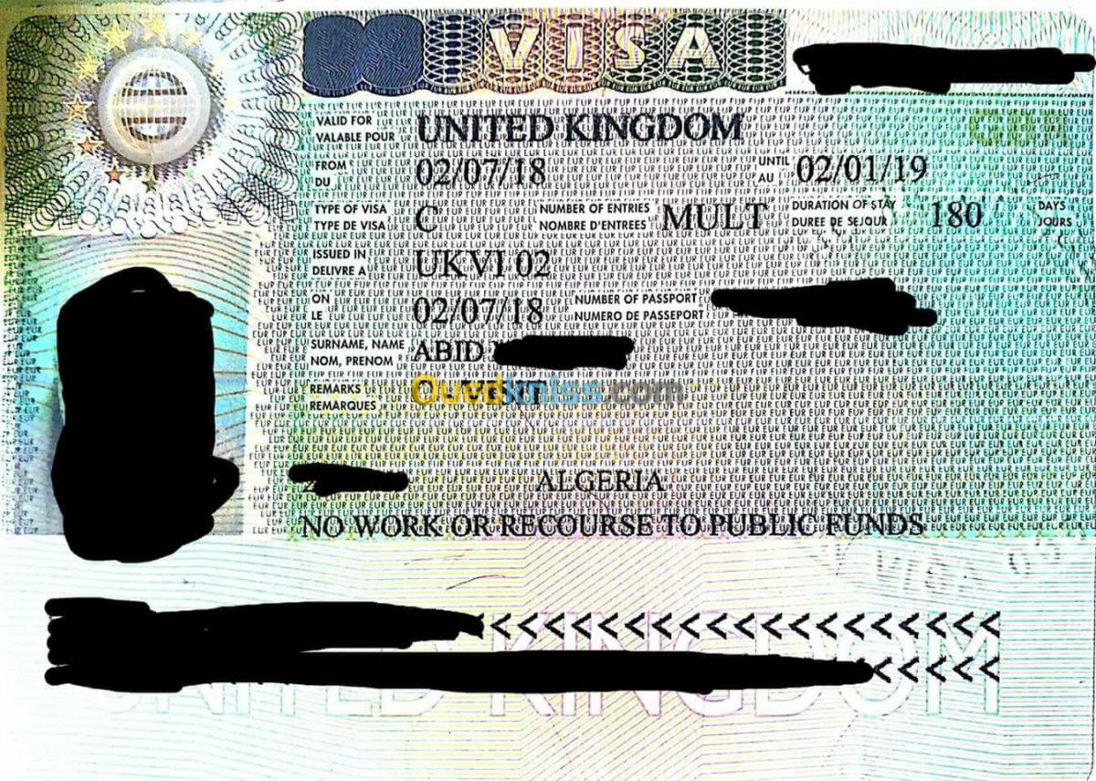 التكفل بملف طلب تأشيرة بريطانيا العظمى