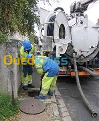 Curage débauchage canalisation vidange