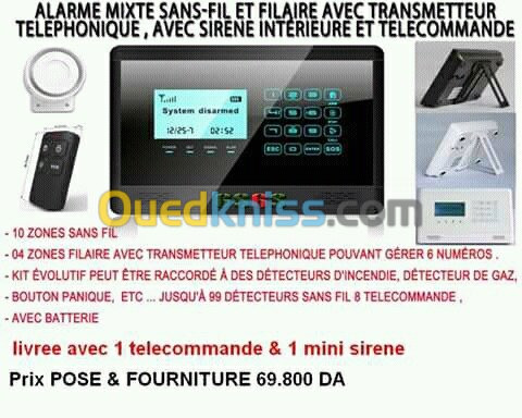 system alarm incendie 