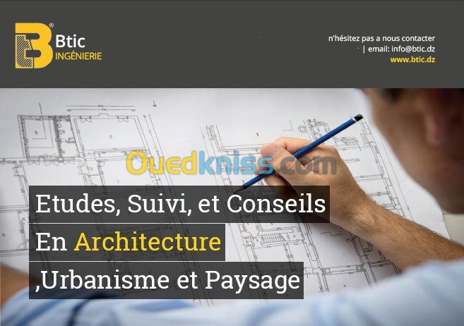 Études et Suivi en Architecture