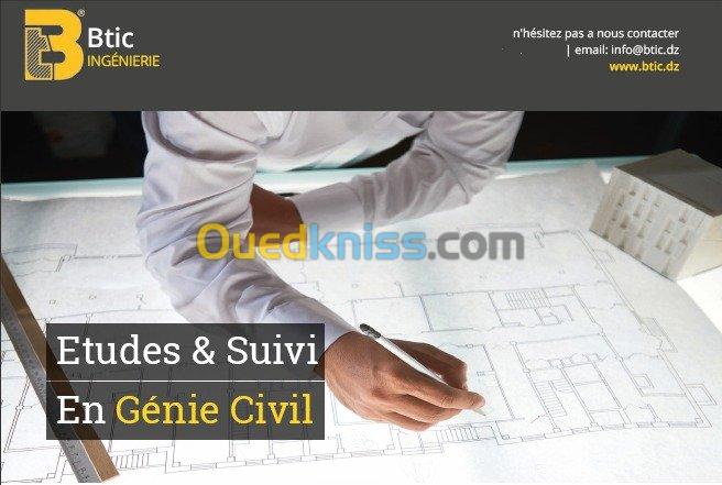 Études et Suivi en génie civil