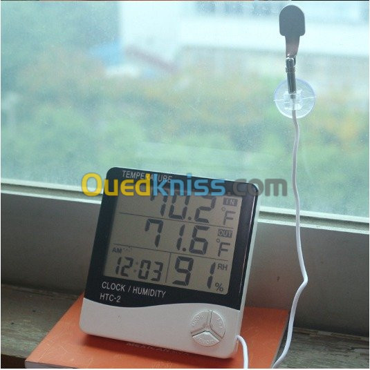 Mini thermomètre et hygromètre numérique LCD, détecteur de température et  humidité - Alger Algeria