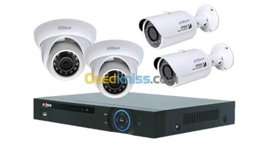 Installation 4 CAMERA HD+ DVR