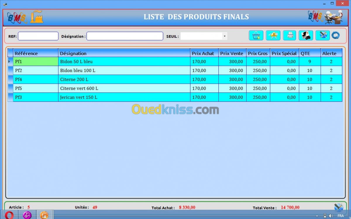 Gestion Production Usines