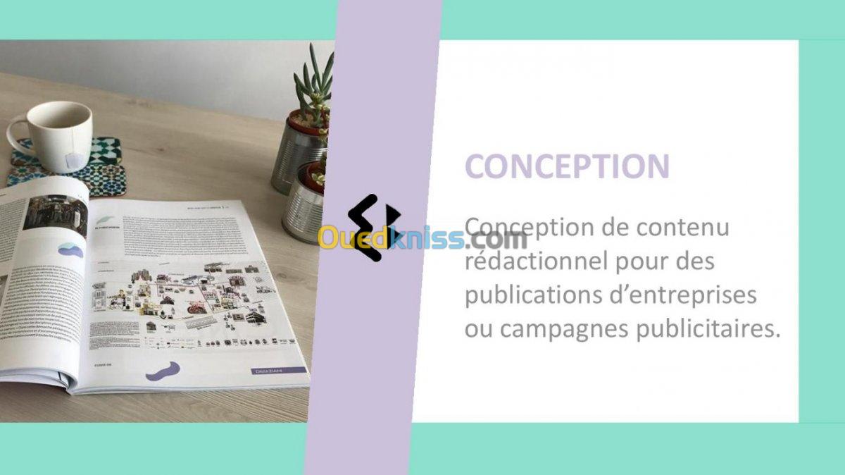 conception de contenus, rédaction