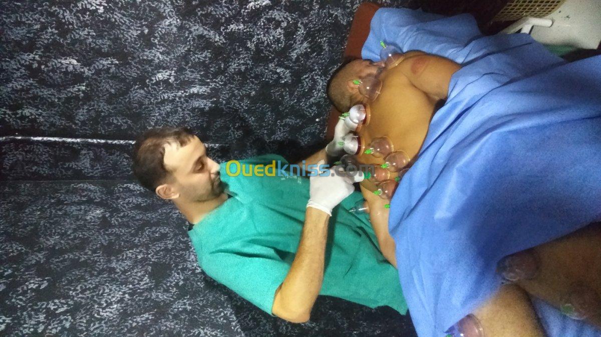 (Cupping thérapie)الحجامة و التدليك