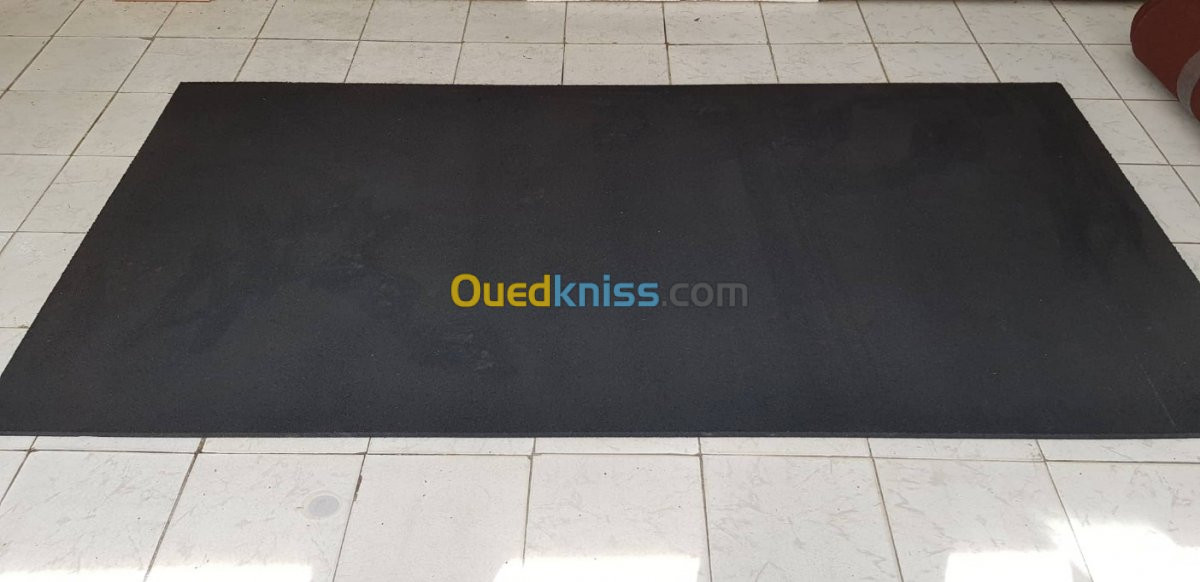 Tapis gomme amortissant