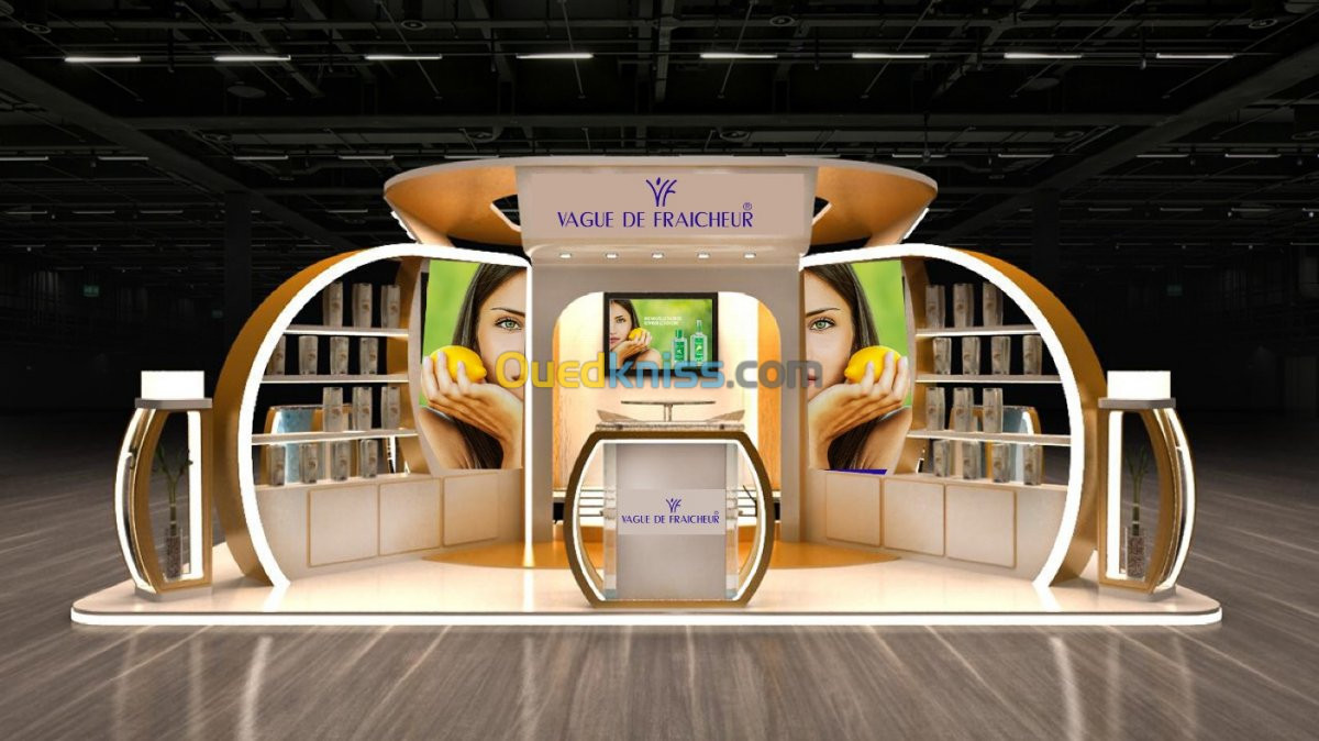 Réalisation de stand foire et salon