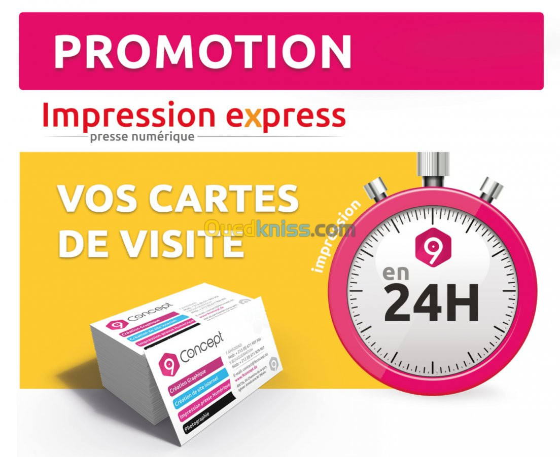 Impression numérique express XEROX