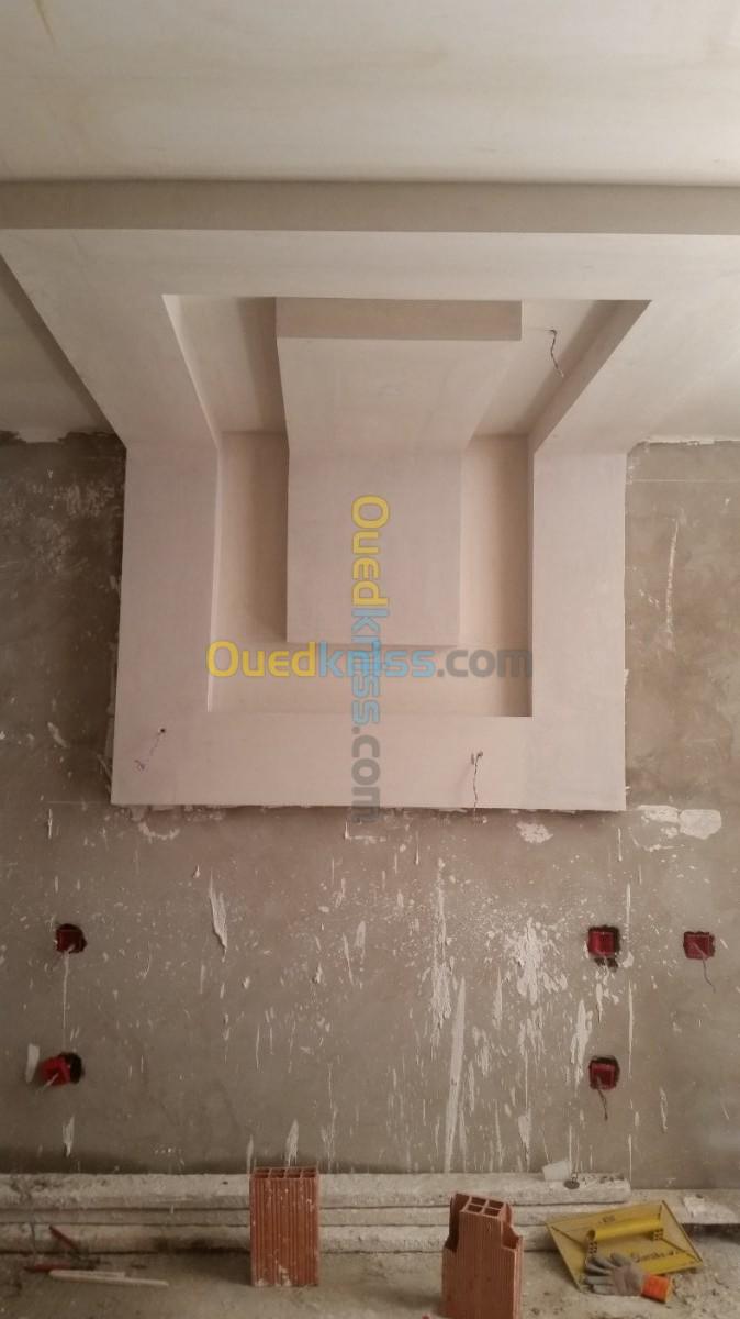 faux plafond سقف الجبس المنزلي