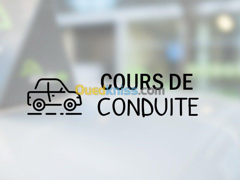 Cours de conduite