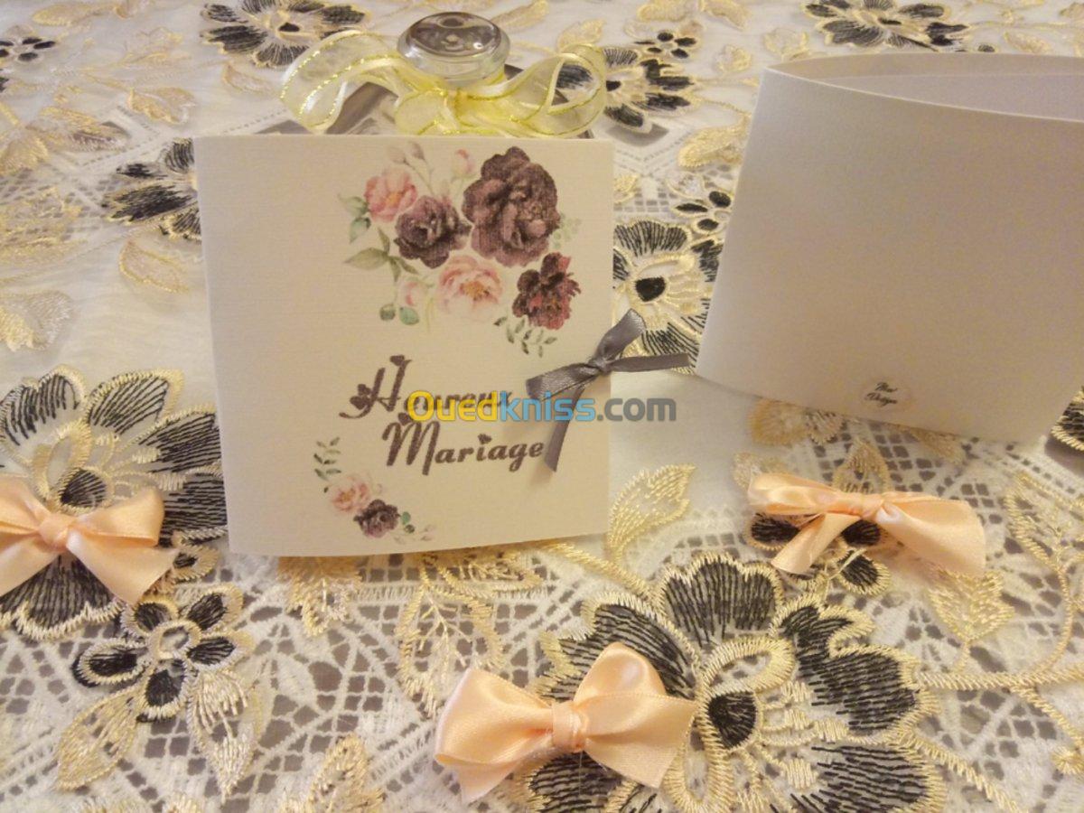 Mini cartes invitation 