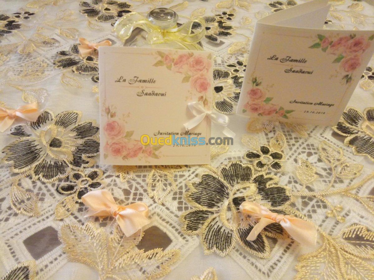 Mini cartes invitation 