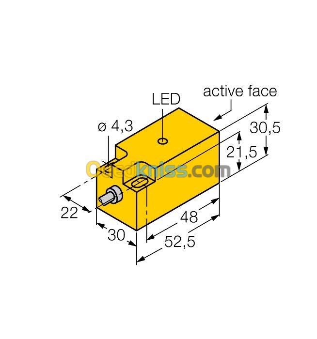 CAPTEUR INDUCTIF, NI15-Q30-AP6X