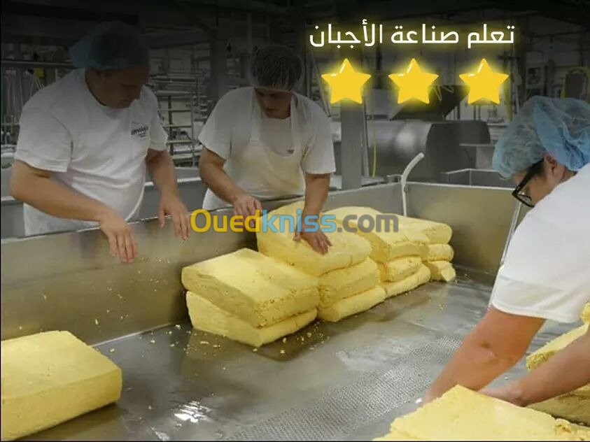 دورة تكوينية احترافية في صناعة الجبن