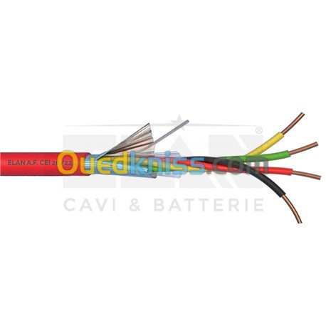 CABLE ALARM D'INCENDIE ELAN 4 x 8/10