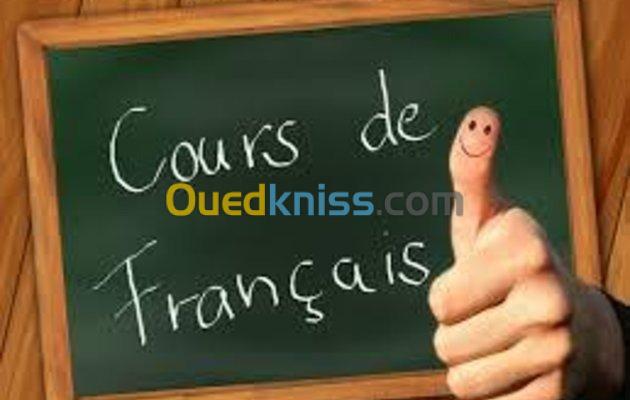 Cours particuliers de français.