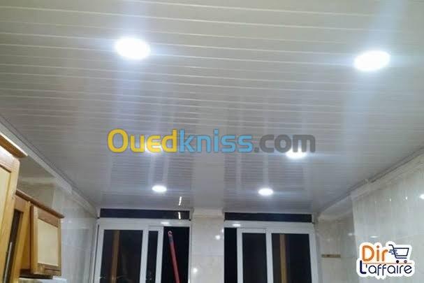 Faux plafond PVC