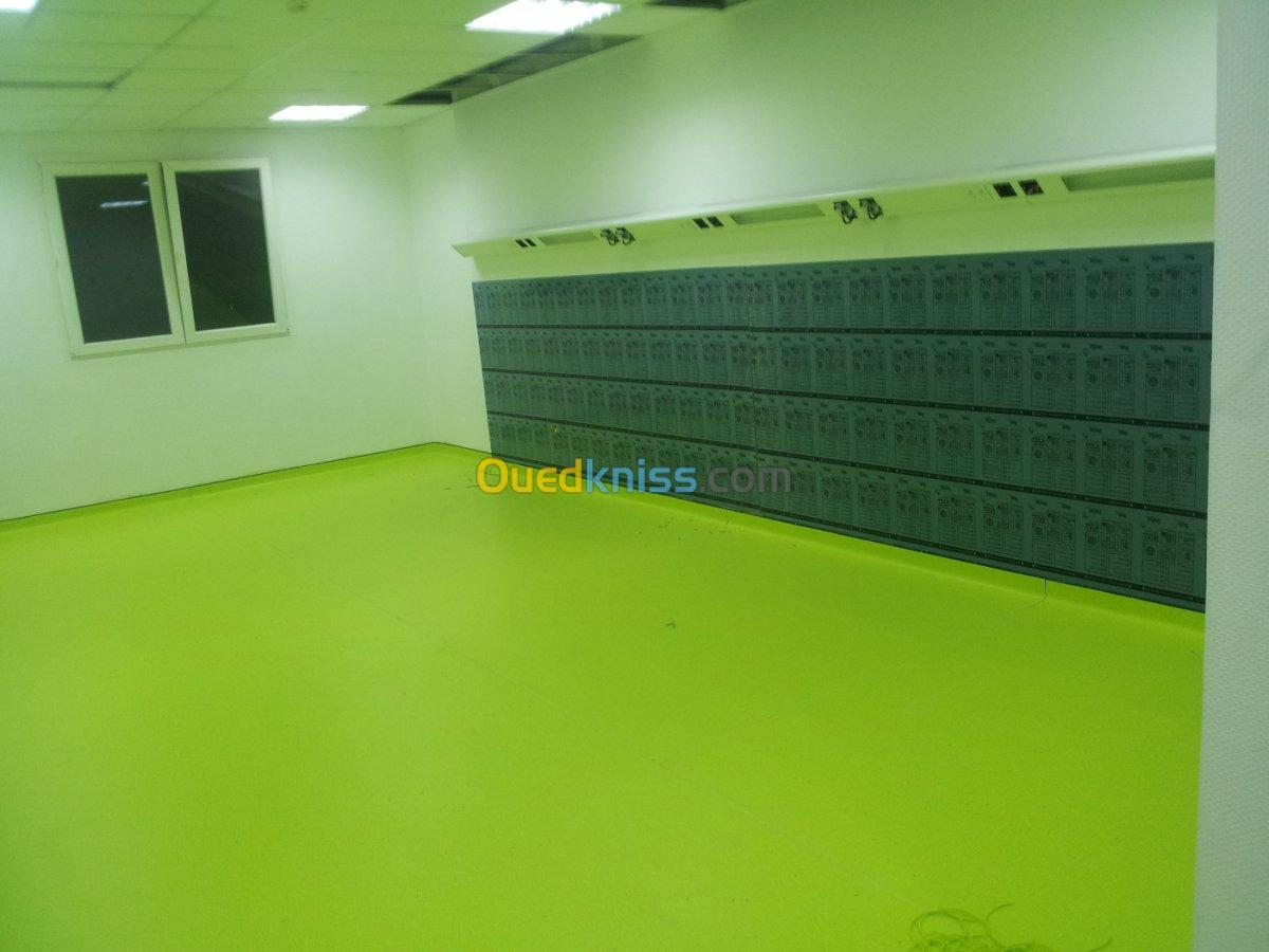 PVC DE BLOC OPERATOIRE,SALLE  BLANCHE