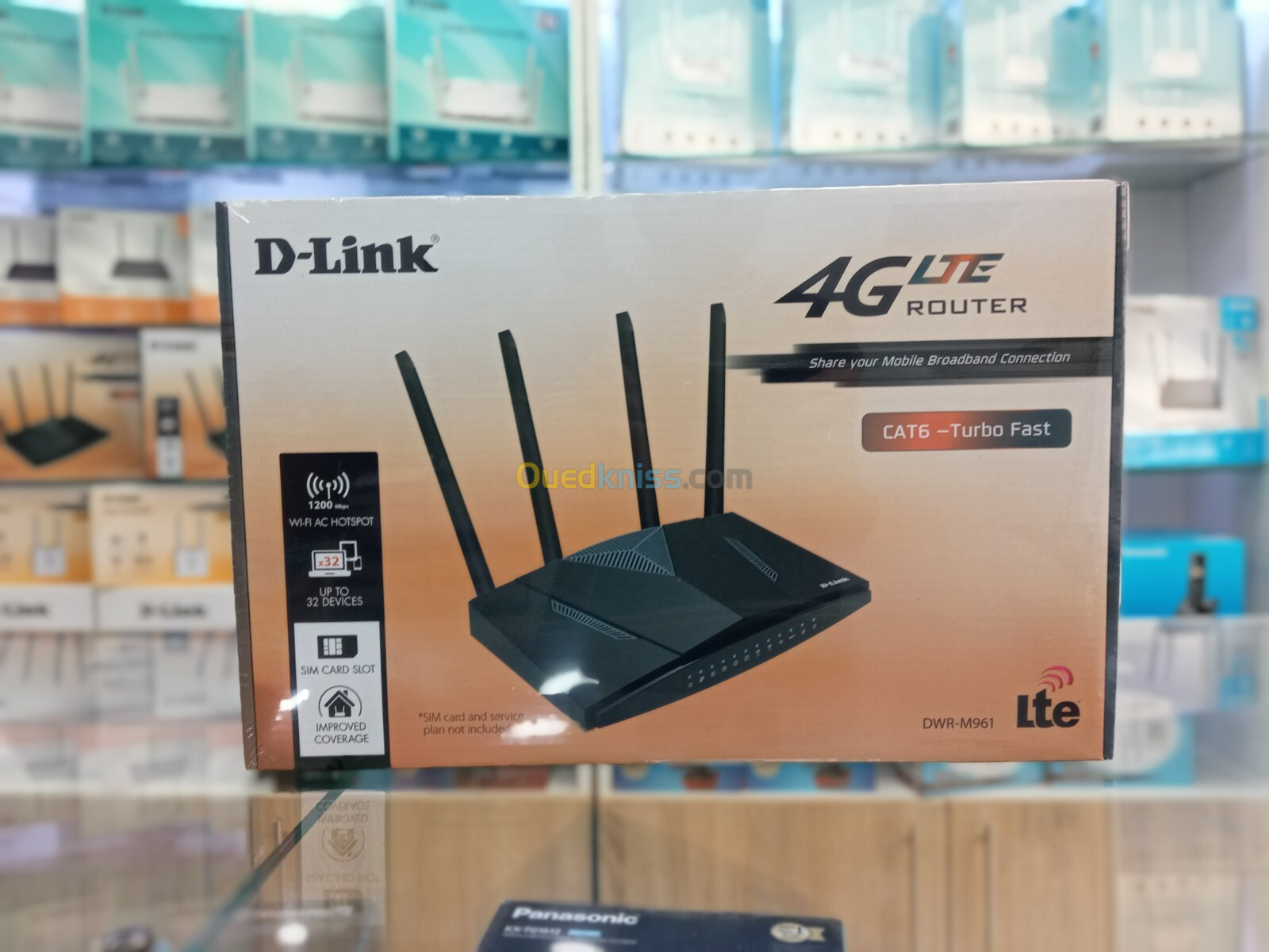 ROUTEUR D-Link SANS FIL 4G AC1200 LTE-A (CAT6) DWR-M961