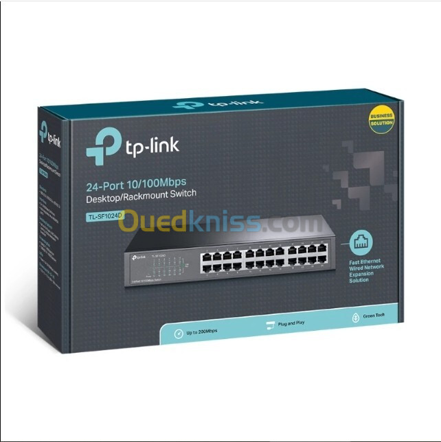 SWITCH 24-PORT 10/100 RACKABLE TP-LINK TL-SF1024D