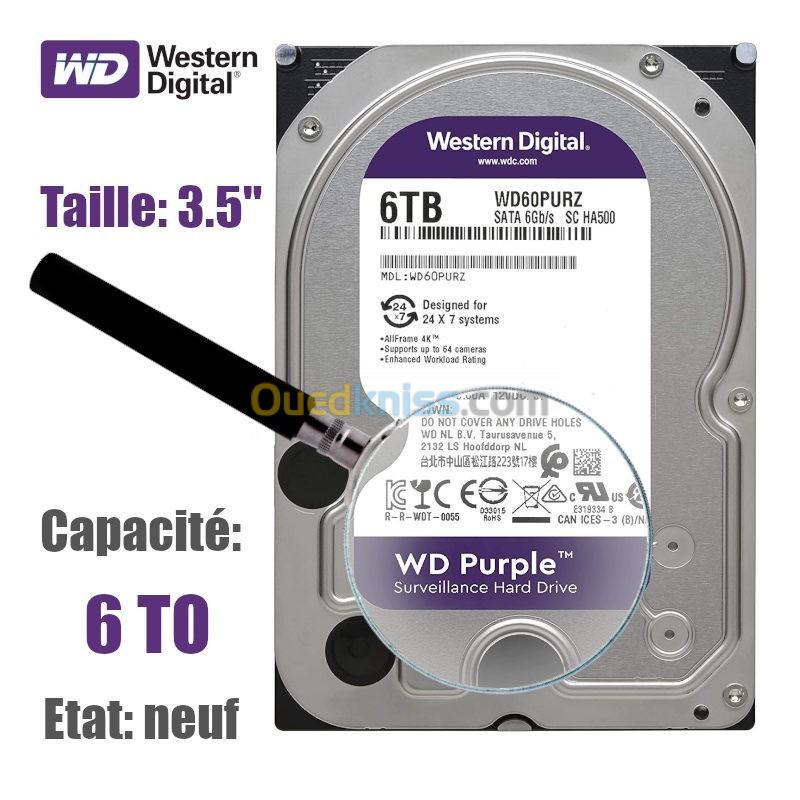 DISQUE DURE VIDEOSURVEILLANCE 1TB 2TB 4TB 6TB 8TB 