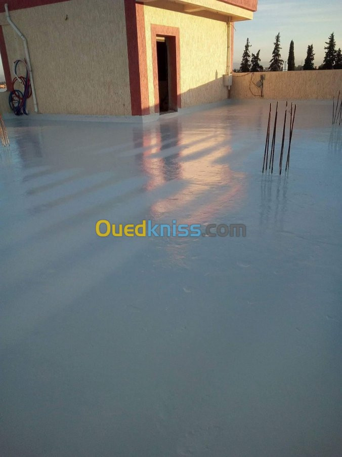 revêtement de sol epoxy et ponçage