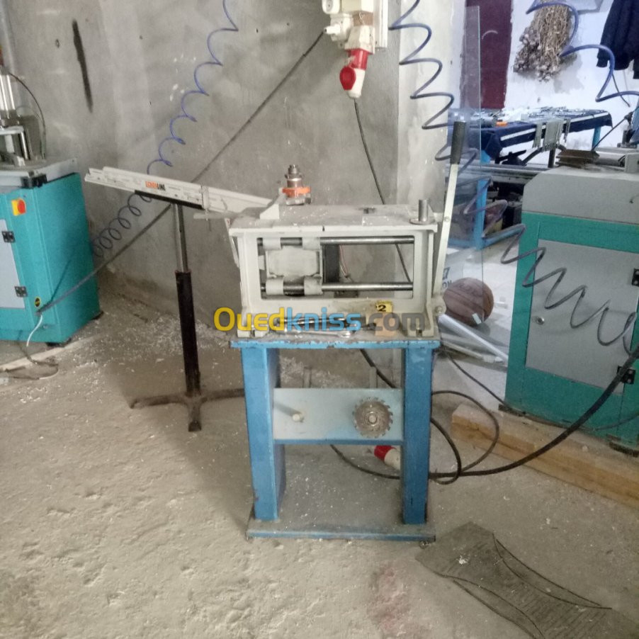 Vente machine manuiserie pvc