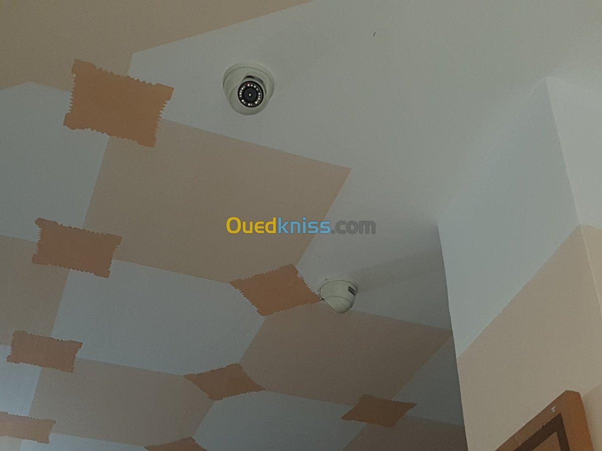 Installation camera alarme incendie 