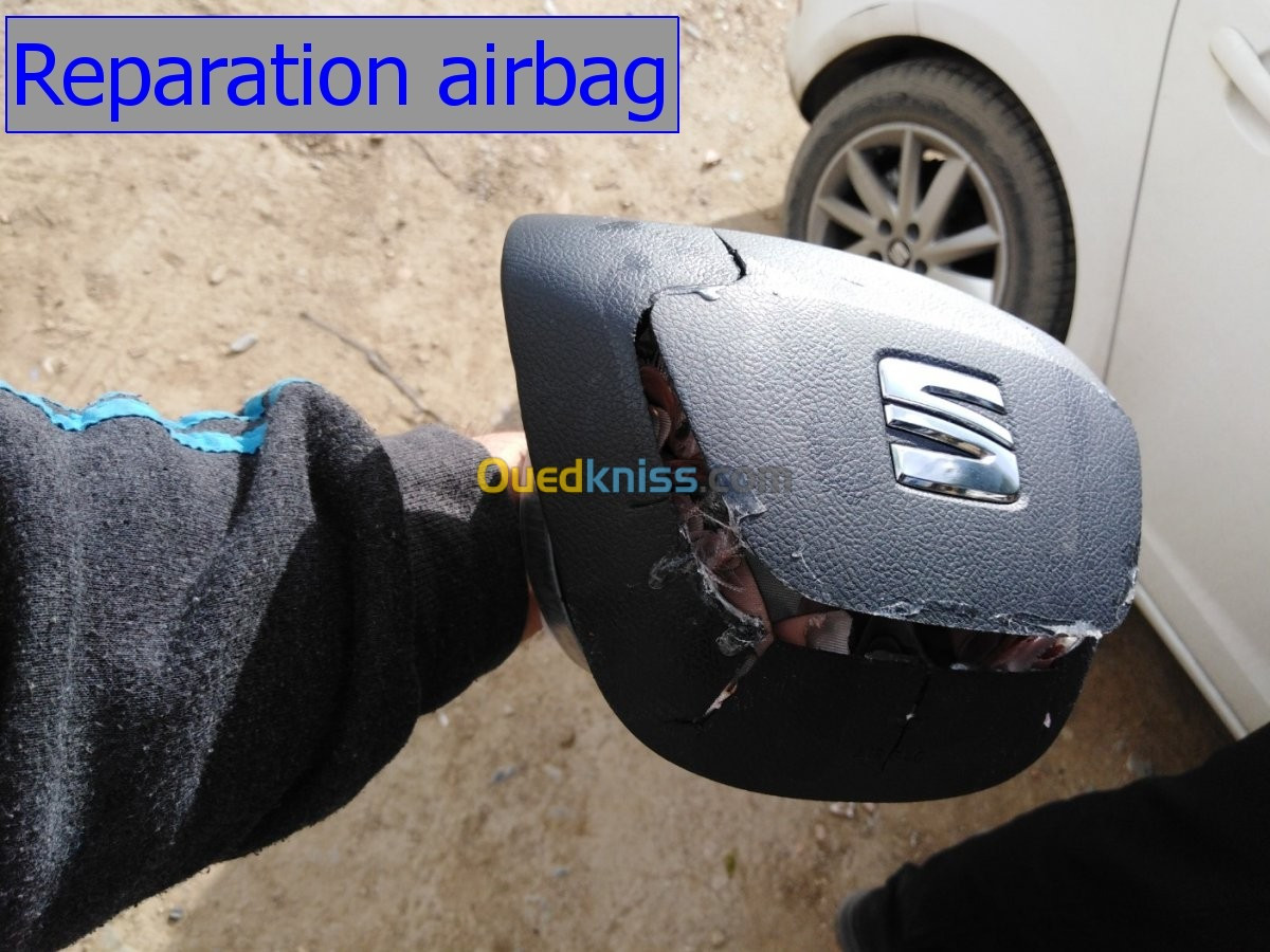 Reparation airbag