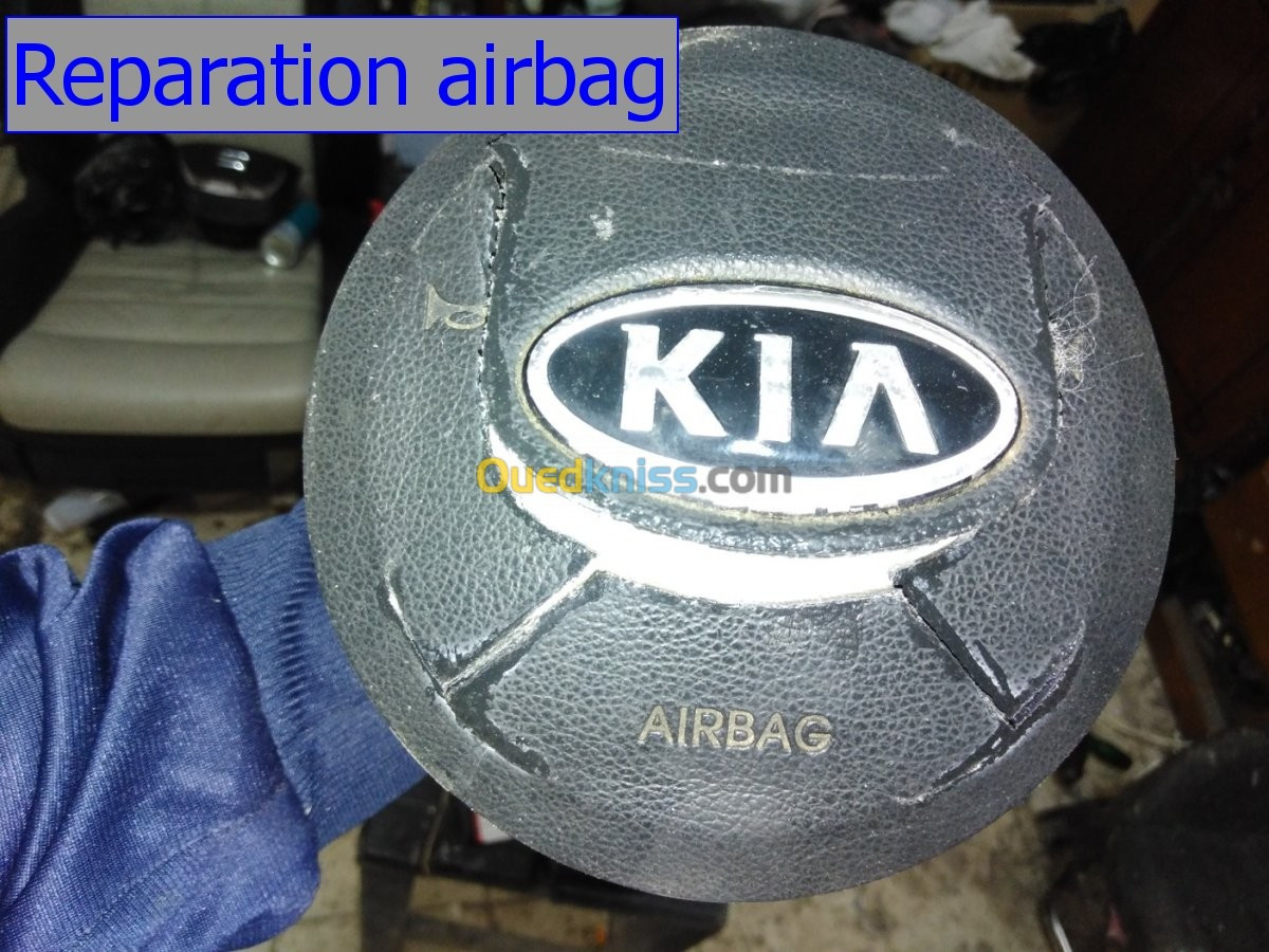 Reparation airbag