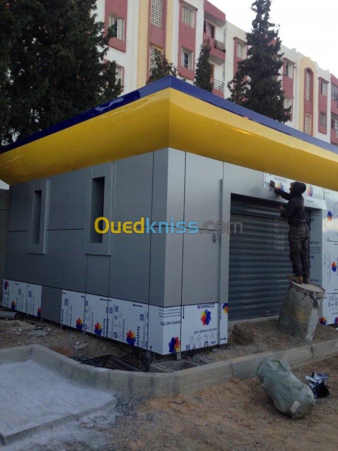 Alucobond station de service