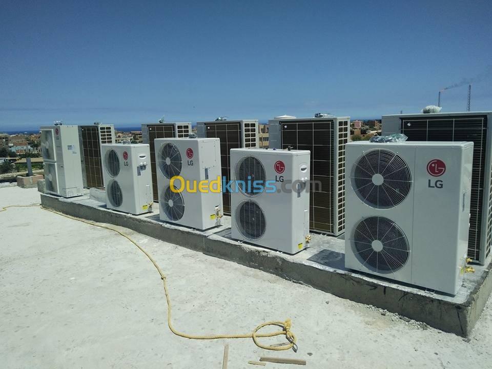 Installation climatiseurs 