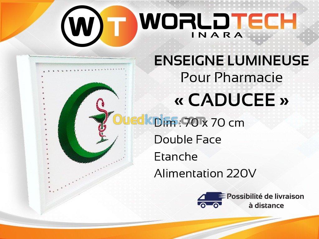 ENSEIGNE LUMINEUSE Pour pharmacie